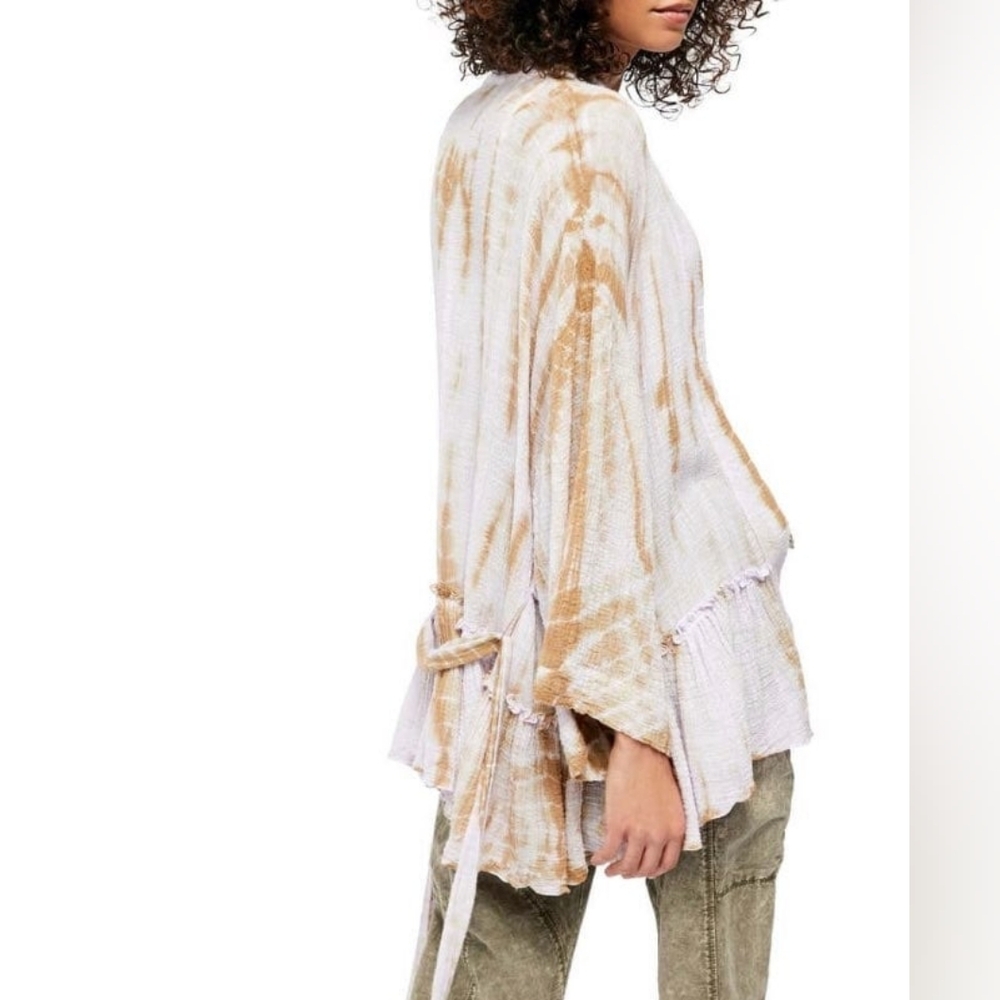 "WILL BE GONE SOON) Sasha tie dye Kimono" 🪷 - Picture 3 of 12